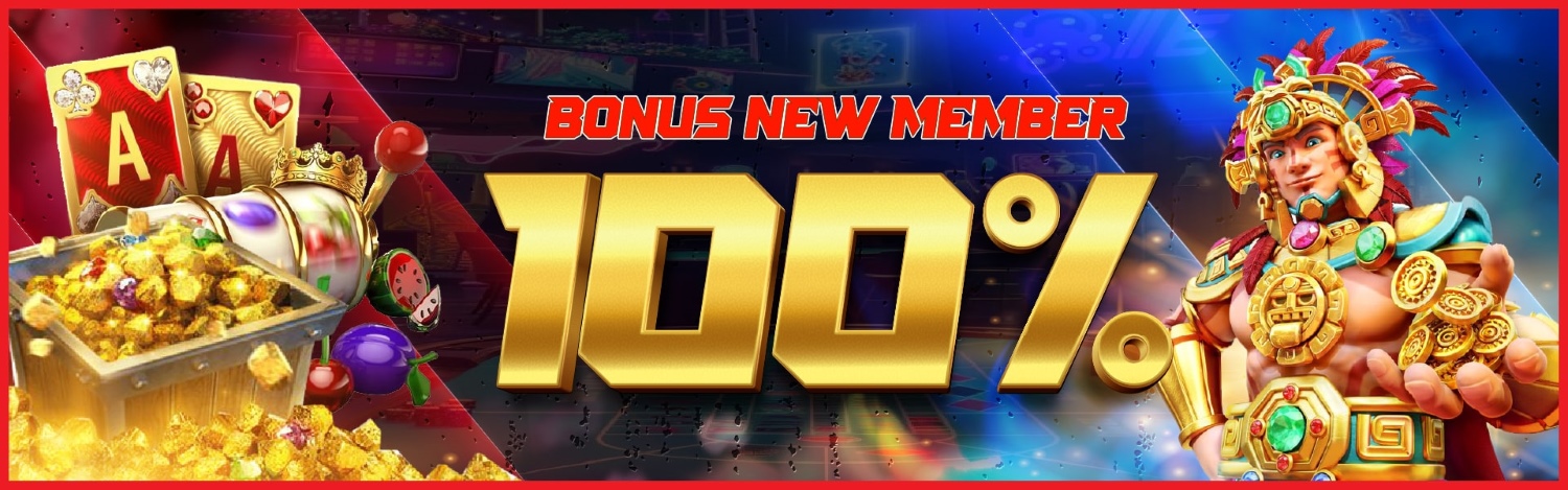 BONUS NEW MEMBER 100%